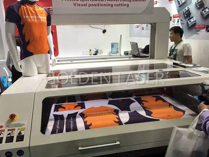 ITMA ASIA CITME 2016 Vision Laser Cutter for Printed Fabric
