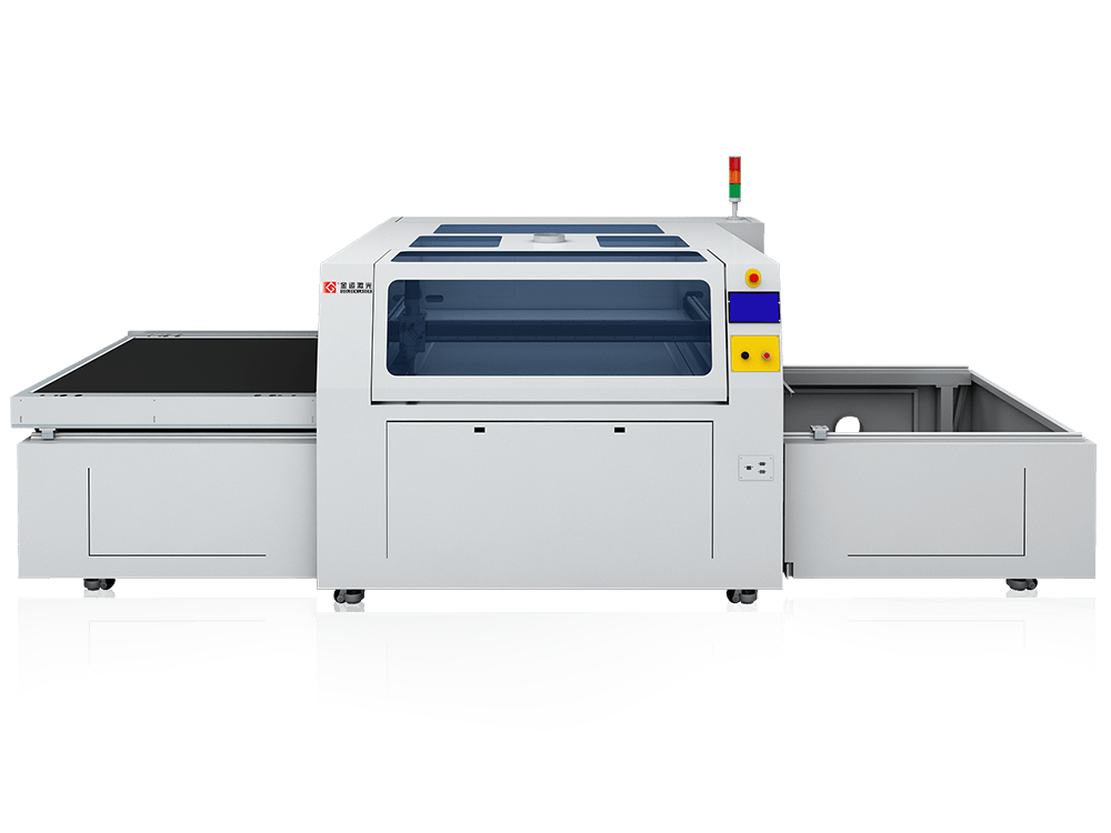 dual platform co2 laser cutting machine