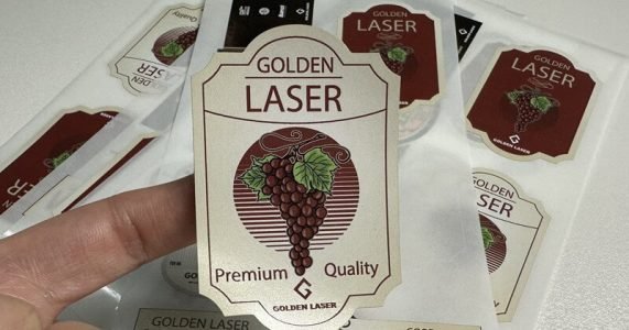 laser cutting wine labels