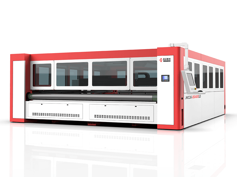 large format co2 laser cutting machine for filter cloth 350400