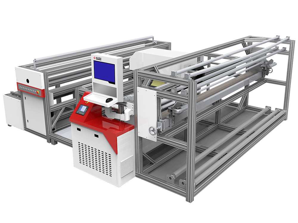 laser cutting machine for warp knitted lace trimming