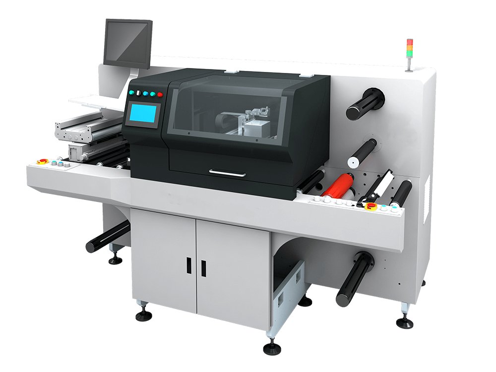 roll fed laser die cutting machine LC3550JG