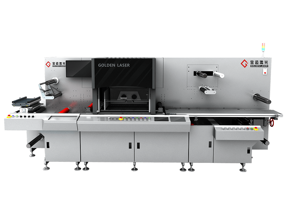 roll to part laser cutting machine LC350F
