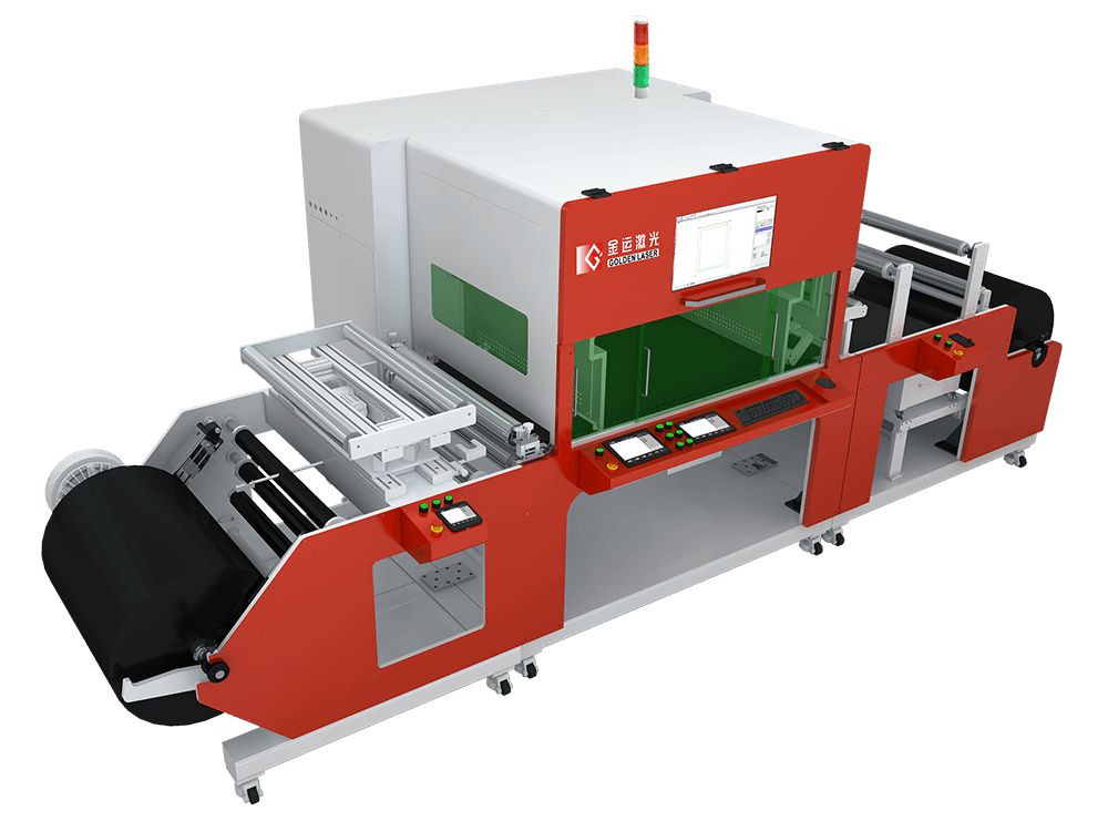 roll to roll laser cutting machine for abrasives LC800