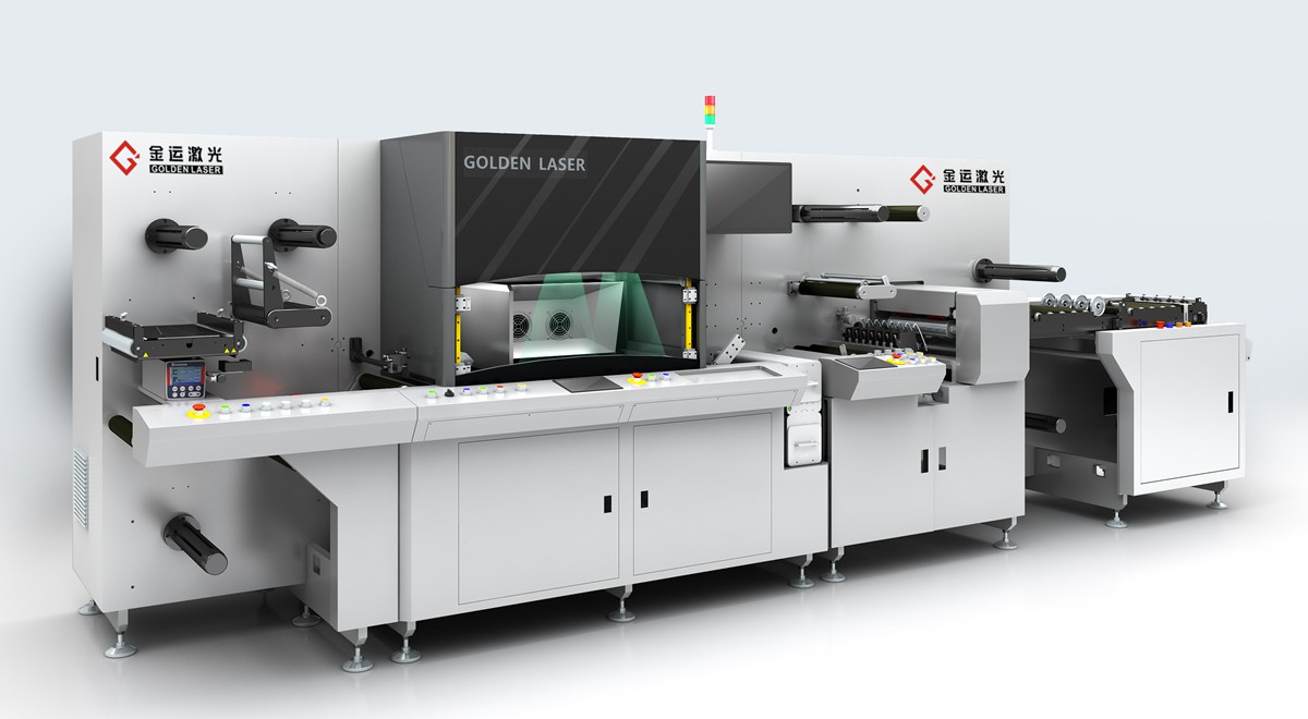 roll to roll laser die cutting machine lc350