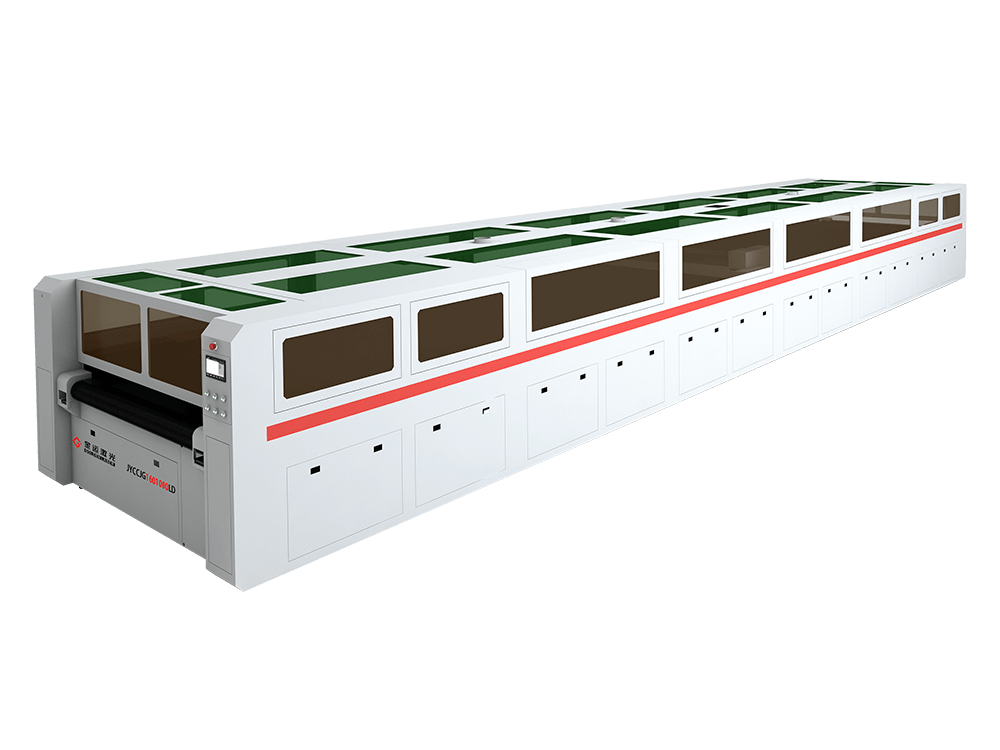 ultra long table size co2 laser cutting machine 1601000